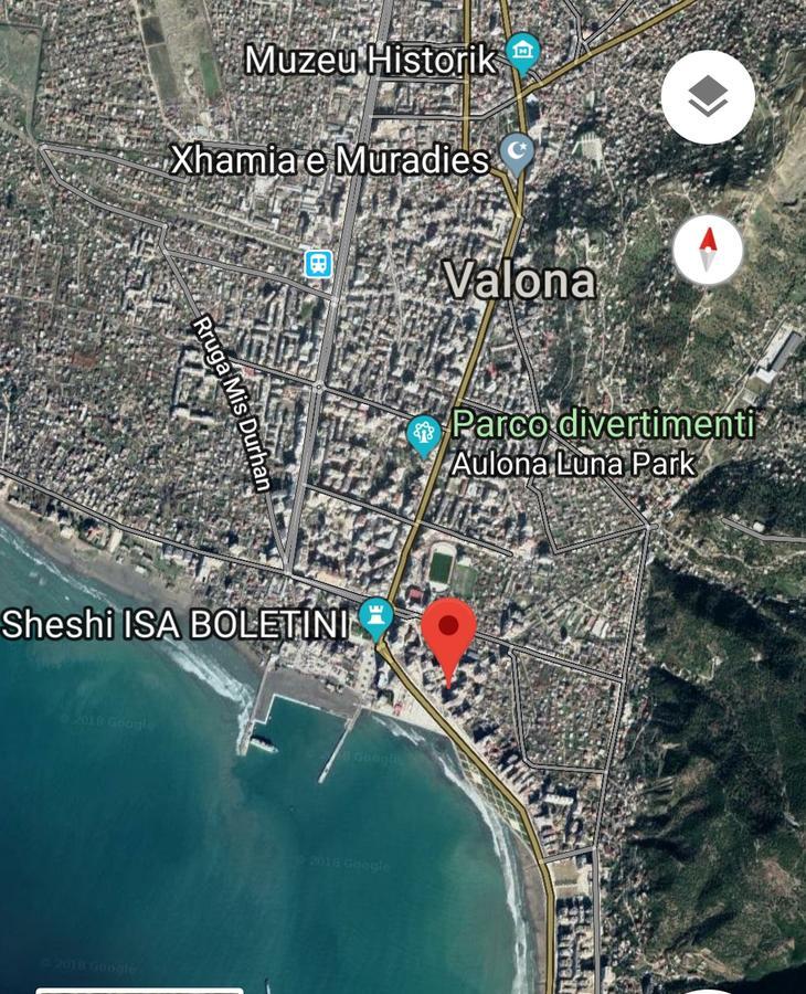 Appartamento Giallo Vlore Ngoại thất bức ảnh